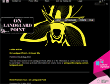 Tablet Screenshot of onlandguardpoint.com